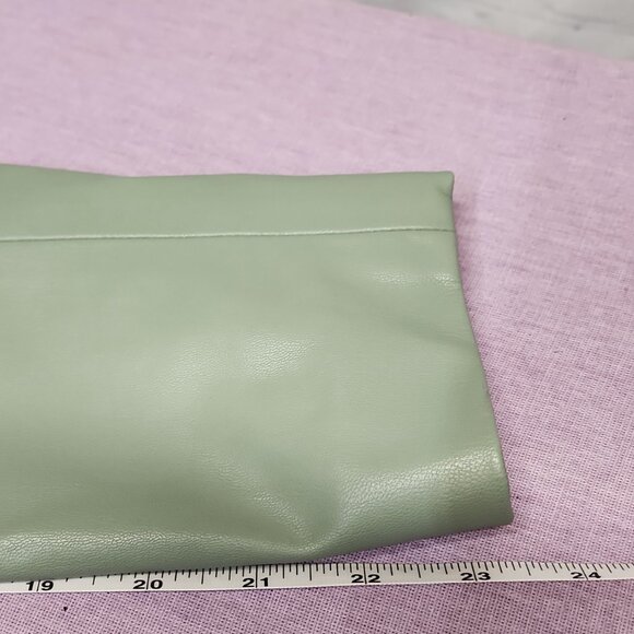 NWT Zara faux leather double breasted  blazer - Picture 10 of 13